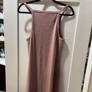 Fitted Sleeveless Midi Dress
